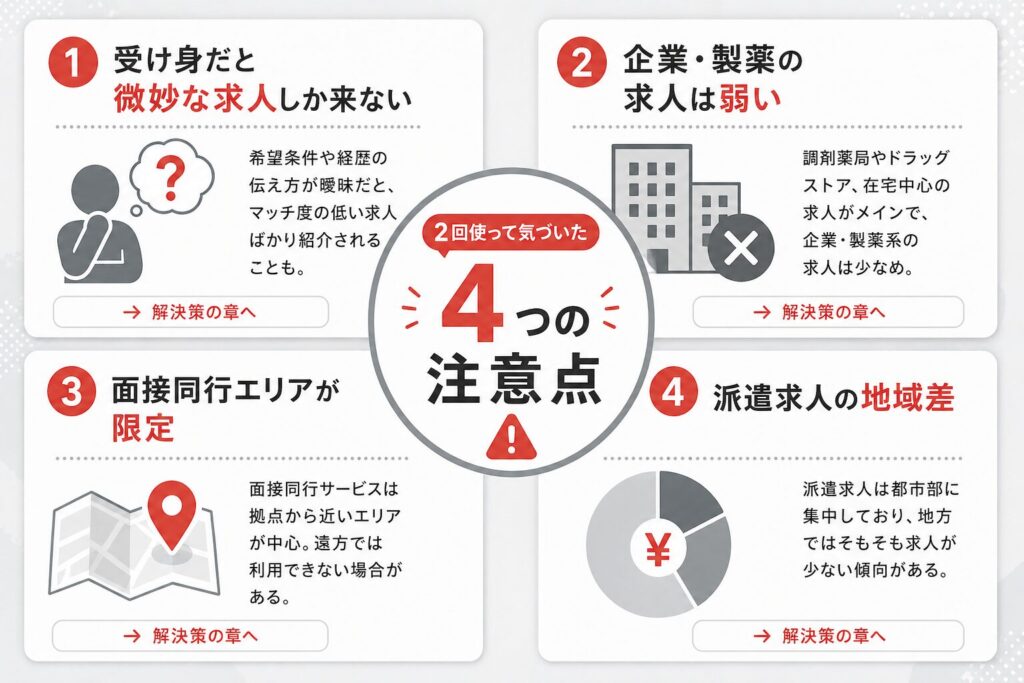 ファルマスタッフを2回使って気づいた注意点4つ