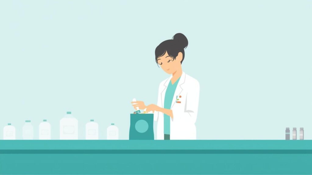 在宅薬剤師の1日のスケジュールを紹介するセクションの見出し画像